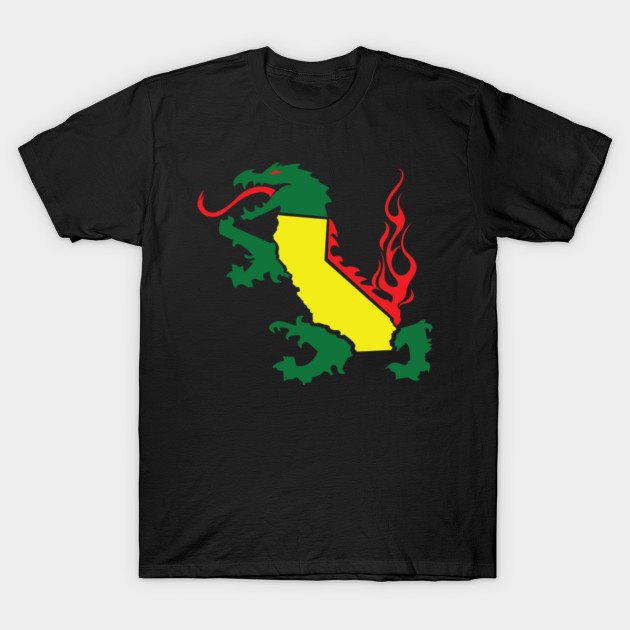 Rasta Dragon T-Shirt-TOZ